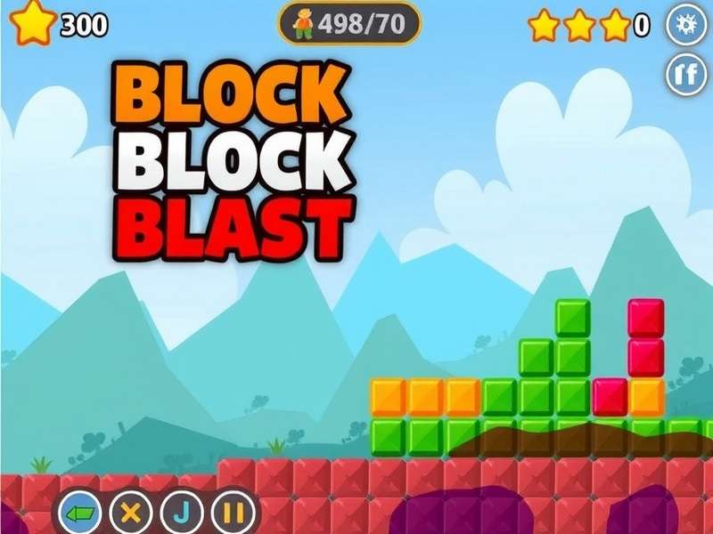 Block Blast Game Interface showing gameplay and strategies