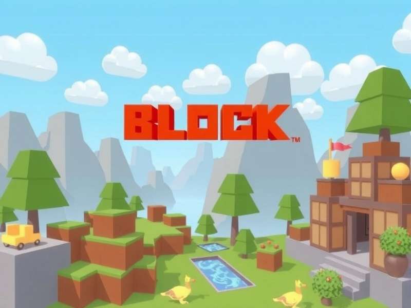 Block Blast Gameplay Interface Showing Colorful Blocks and High Score