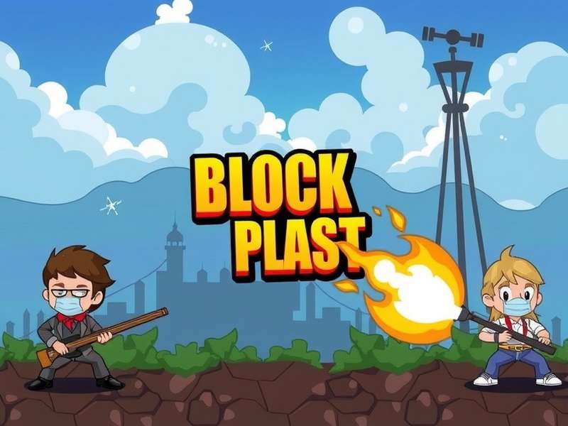 Block Blast gameplay screen on a mobile device