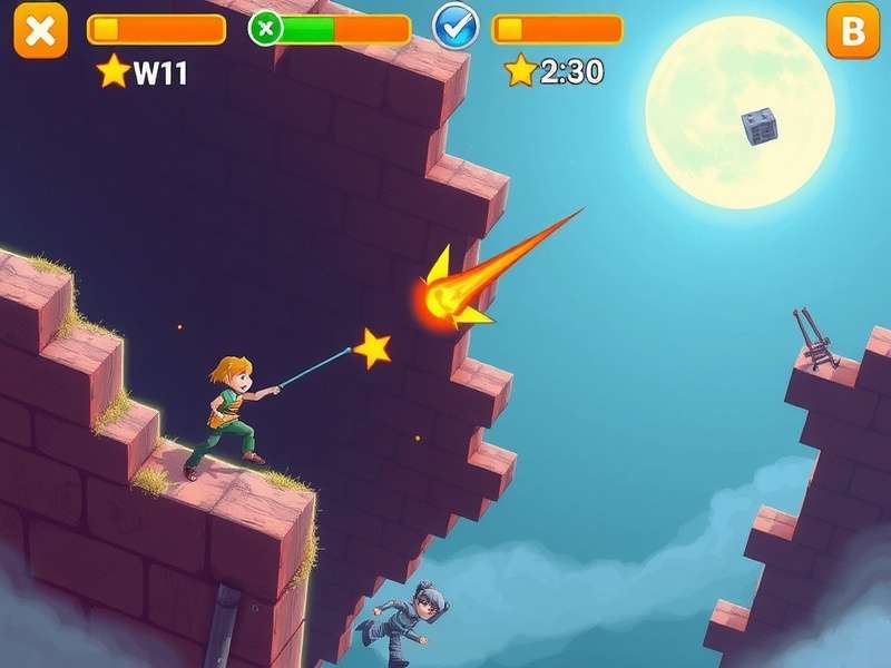 A vibrant screenshot of the Block Blast game interface with colorful blocks