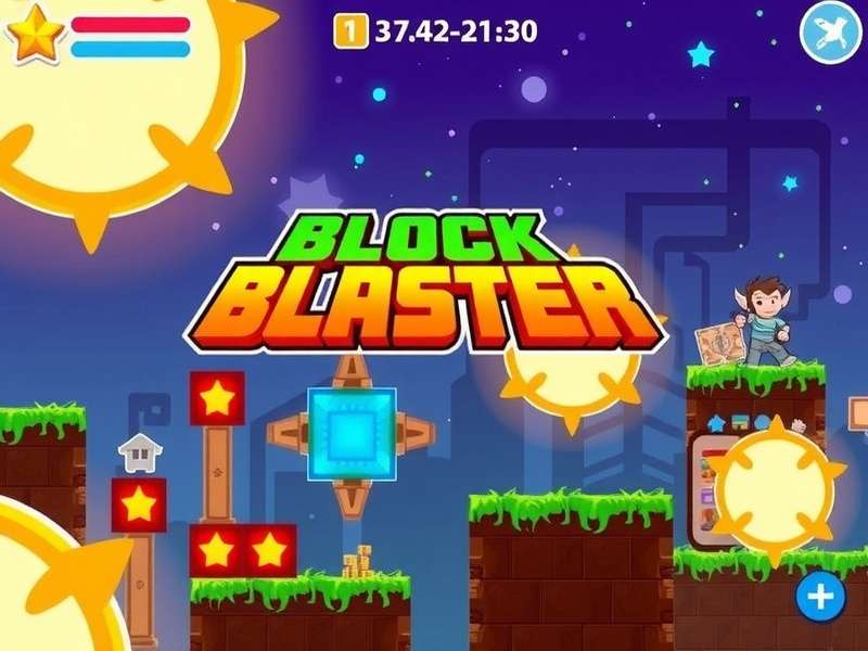 Advanced Block Blast gameplay showing complex block combinations and high score