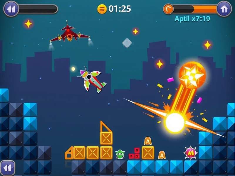 Block Blast game screenshot showing colorful blocks and high score