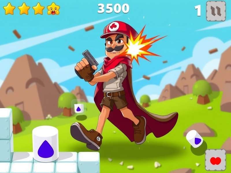 Block Blast game interface on a mobile device