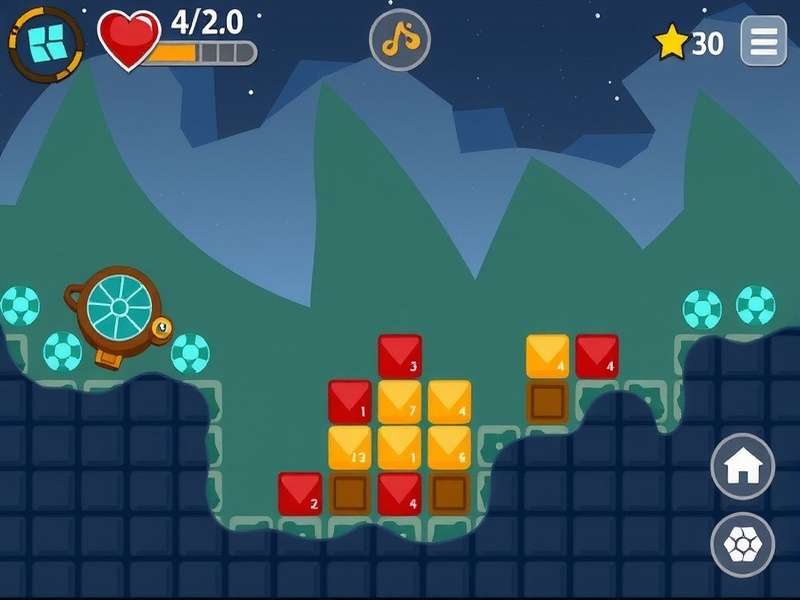 Block Blast gameplay screenshot showing colorful blocks on a mobile screen