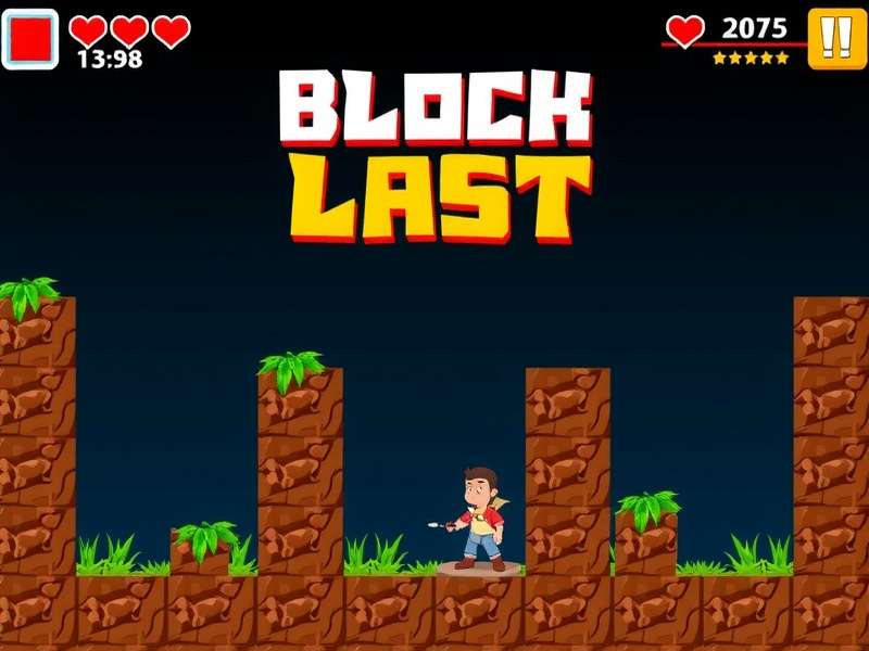 Block Blast gameplay showing Block Last technique