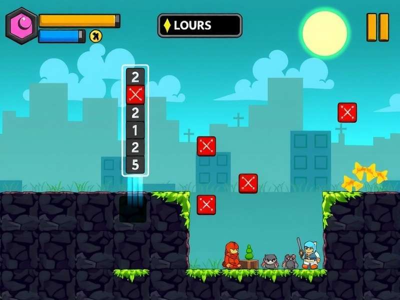 Strategic view of a Block Blast game board with colorful blocks