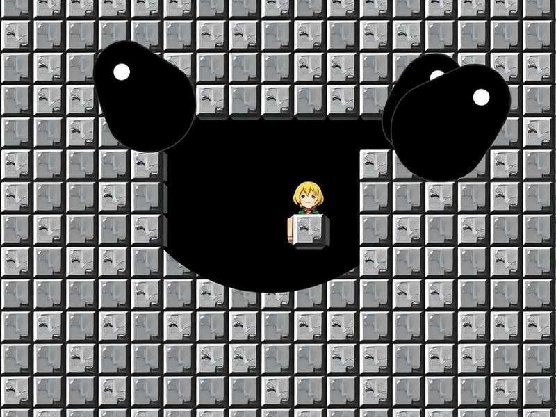 Strategic placement of black and colored blocks in a puzzle game interface