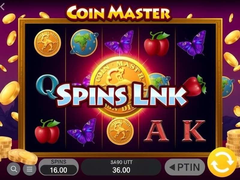 Collection of daily Coin Master free spins links and rewards on mobile screen