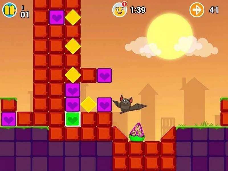 Unblocked Block Blast gameplay screenshot showing colorful puzzle blocks on a mobile device in India
