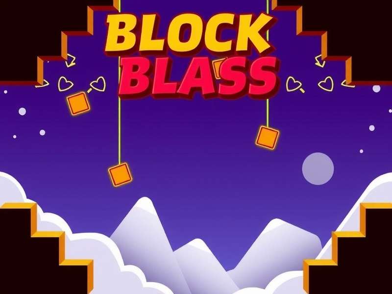 Block Blast game board showing colourful puzzle blocks arranged in a strategic layout