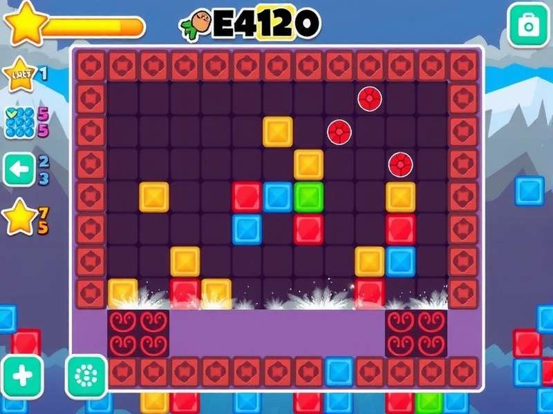 Block Blast PC gameplay screenshot showing colorful blocks and puzzle interface