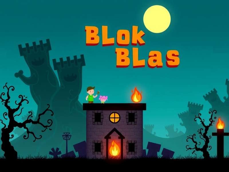 Block Blast gameplay showing colorful blocks on the board