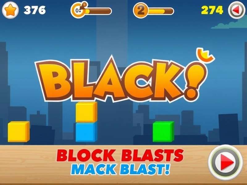 Block Blast Gratis gameplay on mobile phone showing colorful blocks